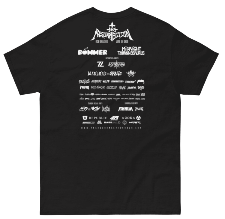 Year 1 T-Shirt | The Resurrection (back)